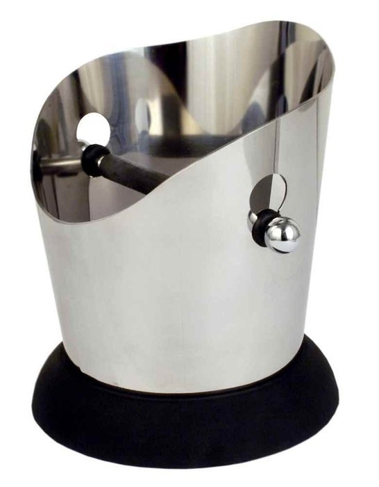 European Gift and Houseware Knock Box, Stainless.