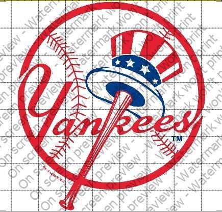 New York Yankees Licensed Edible Cake Topper #4642 N2