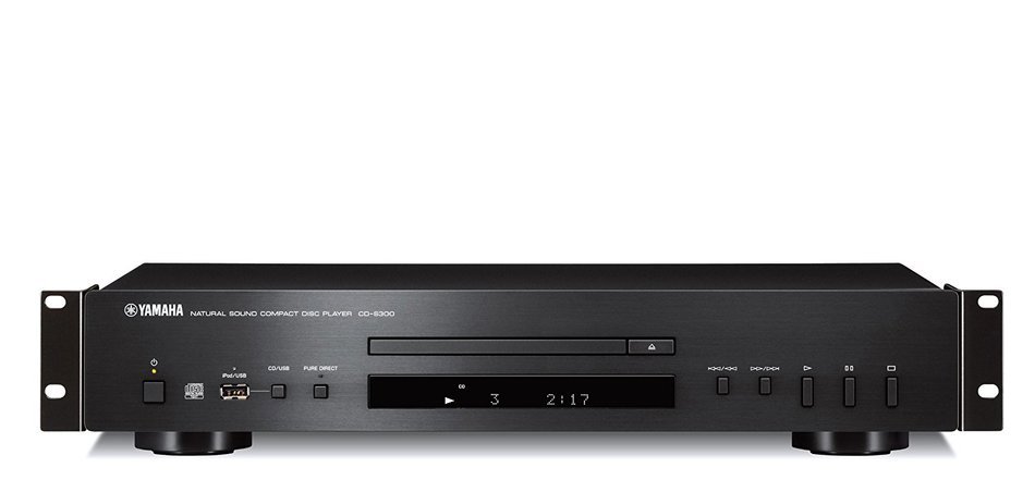 Yamaha CD-S300RK | Single Rackmount CD Player USB Port on Front Panel