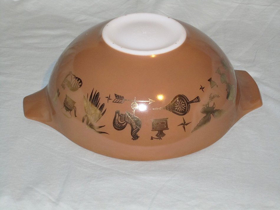 Vintage 1960's Pyrex Cinderella - Mixing Batter Bowl - Early American Americana - 1 1/2 Quart #442