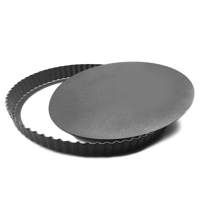 Marx 11 Inch Nonstick Tart Pan With Removable Bottom, Removable Loose Bottom Quiche Pan, Pie Pan N4