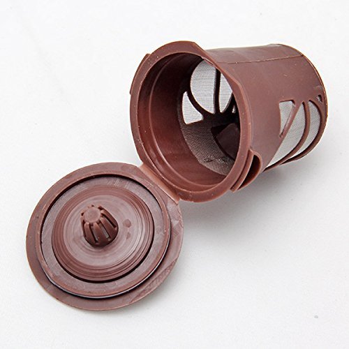 Filter Pod K-cup Coffee Tea Stainless Steel Mesh 3pcs Reusable Single Cup N7