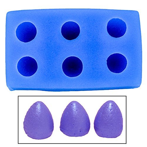 Small Rose Cones Mold by First Impressions Molds N2