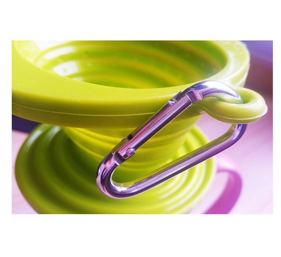 Kuke Reusable Silicone Coffee Dripper with Hook,Collapsible Coffee Filter Holder, Food Grade Tea Filter Cone (... N12
