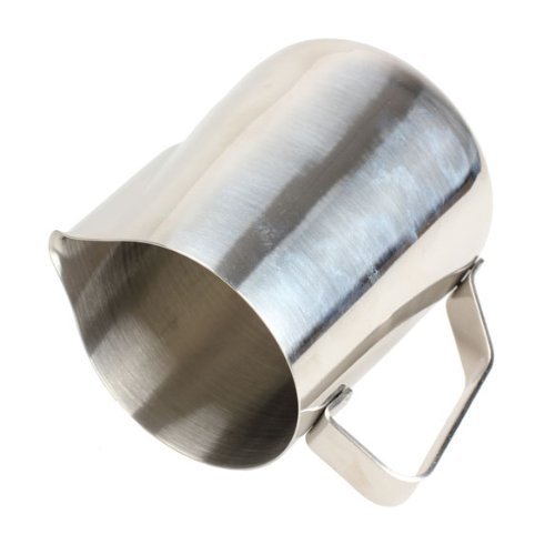 Vktech&reg; Kitchen Craft Coffee Garland Cup Latte Jug , Stainless Steel (350ml) N6