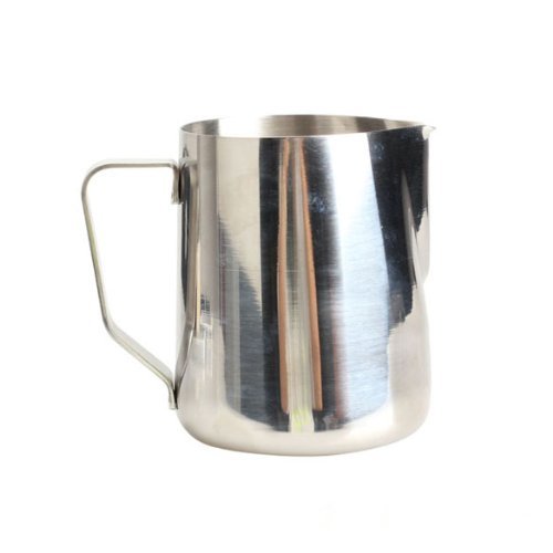 Vktech&reg; Kitchen Craft Coffee Garland Cup Latte Jug , Stainless Steel (350ml) N8