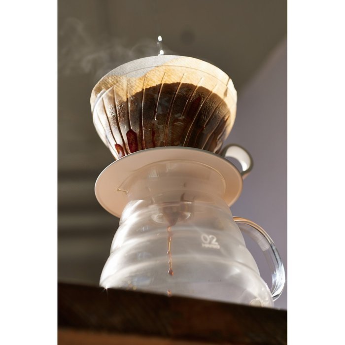 Hario VDGN-02B V60 New Glass Coffee Dripper 02, Black N4