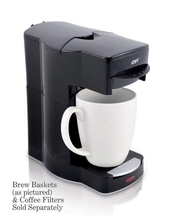 Caf&eacute; Valet Black Single Serve Coffee Brewer, Exclusively for use with Caf&eacute; Valet Coffee Packs N8
