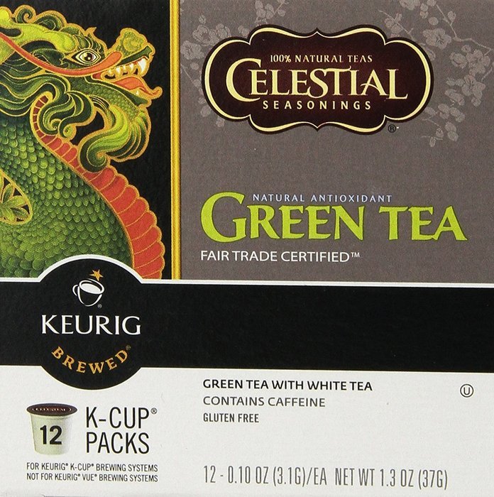 Celestial Seasonings Lemon Zinger Herbal Tea, K-Cup Portion Pack for Keurig K-Cup Brewers, 24-Count N16
