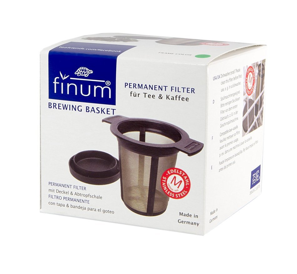 Finum Brewing Basket, large , black N7
