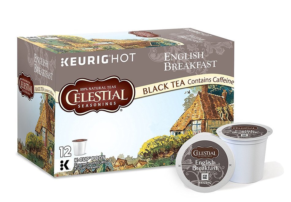Celestial Seasonings Lemon Zinger Herbal Tea, K-Cup Portion Pack for Keurig K-Cup Brewers, 24-Count N26