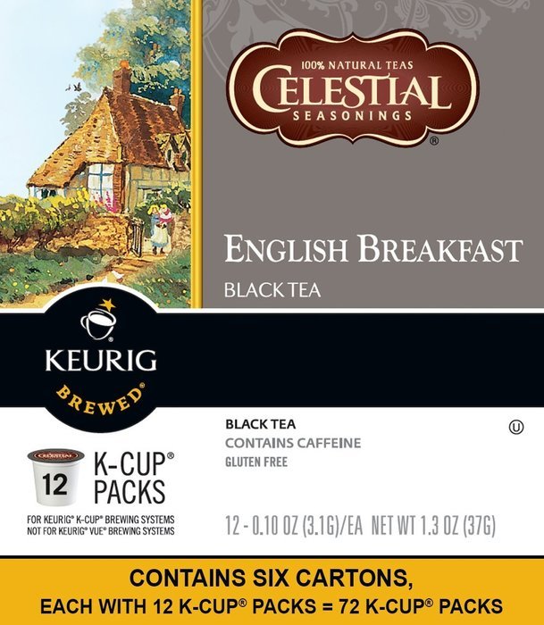 Celestial Seasonings Lemon Zinger Herbal Tea, K-Cup Portion Pack for Keurig K-Cup Brewers, 24-Count N27