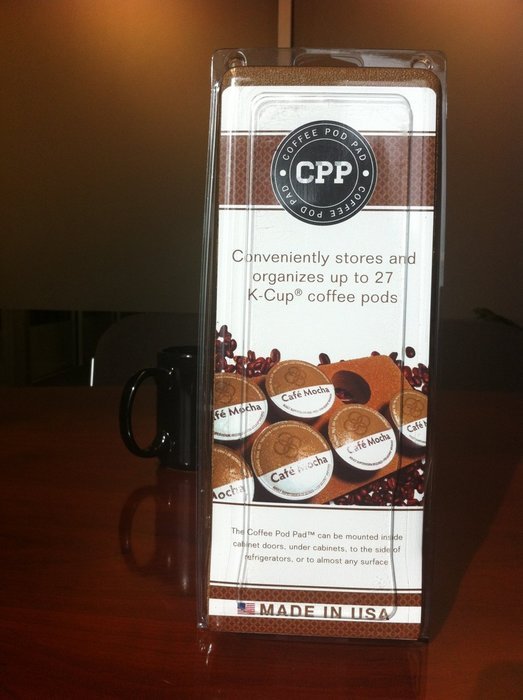 Coffee Pod Pad &ndash; Coffee Pod Storage System (Tan) N3