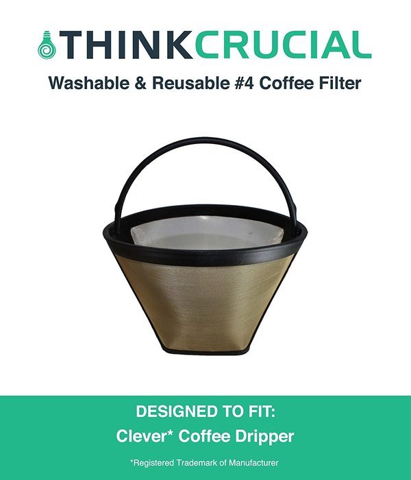 Washable and Reusable Cone Coffee Filter