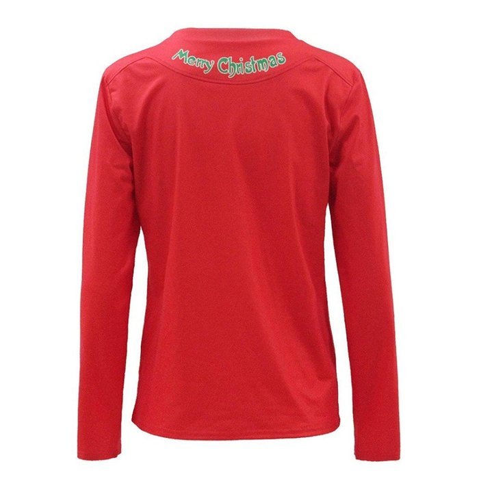 Sweatshirt,Morecome Women Long Sleeve Pullover Sweatshirt Santa Claus Christmas Tops N29