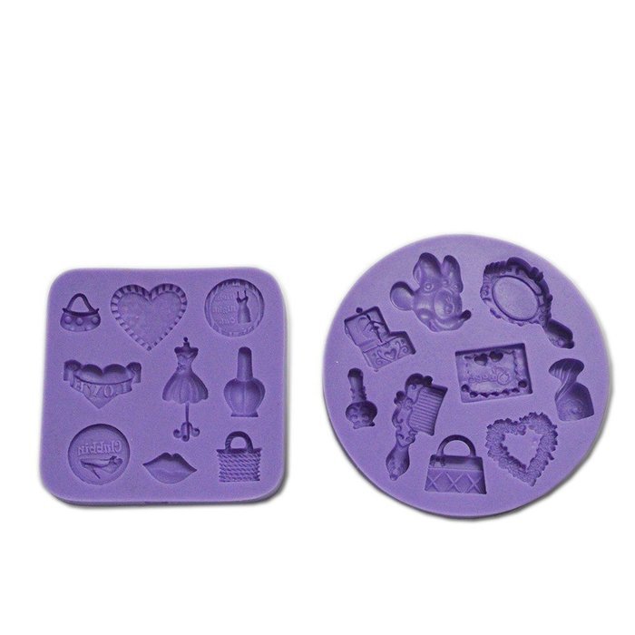 Anyana Furniture fondant cake decorating tools Cosmetic silicone cake mold baking tools for cakes kitchen cake...