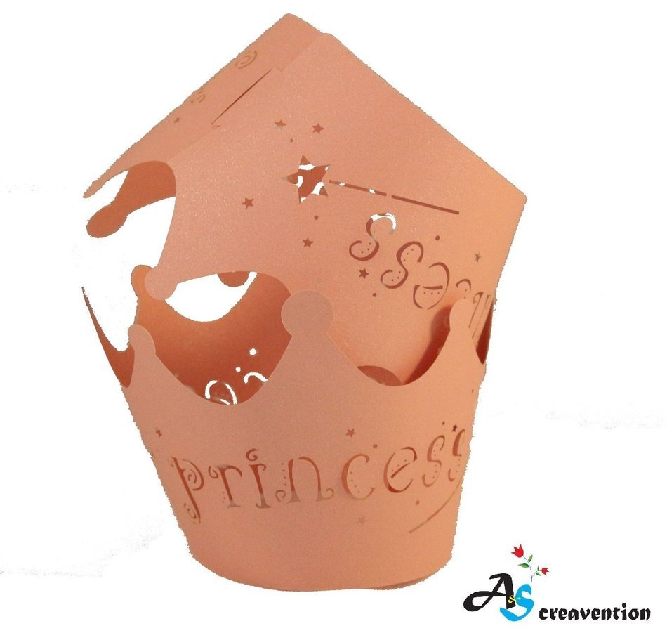 A&S Creavention Vine Cupcake Holders Filigree Vine Designed Decor Wrapper Wraps Cupcake Muffin Paper Holders -... N29