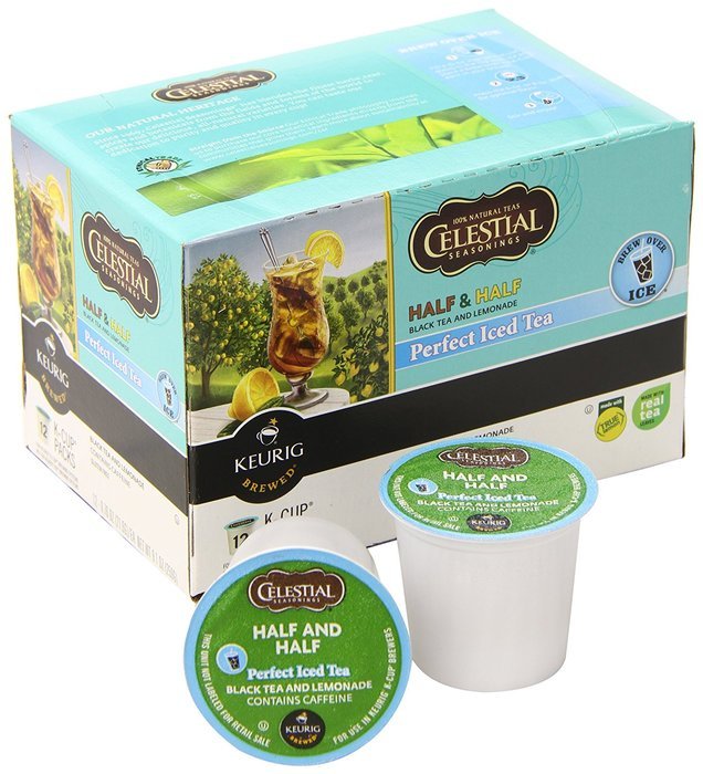 Celestial Seasonings Lemon Zinger Herbal Tea, K-Cup Portion Pack for Keurig K-Cup Brewers, 24-Count N34