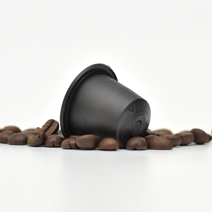 C&M 02 - 100pcs Black Color New Empty Capsule Compatbile All Include The Lastest Nespresso Machines (Fillable... N3
