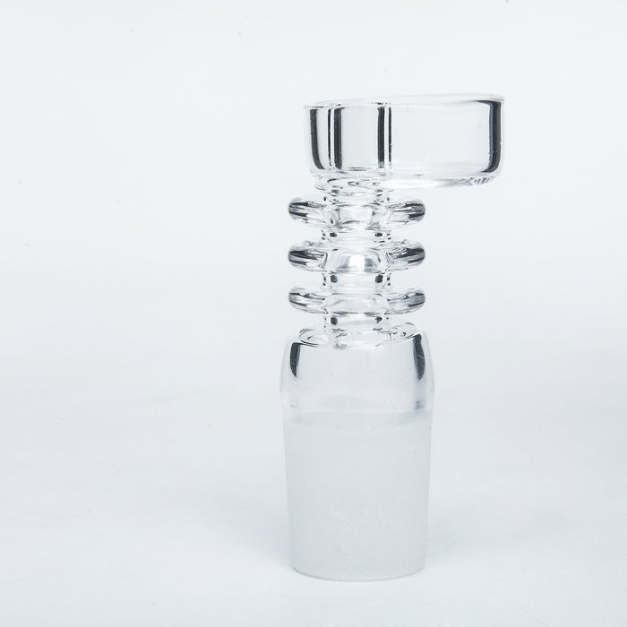 MERITOP Wry Neck Quartz Nail with 19mm Male Joint (19mm Male)