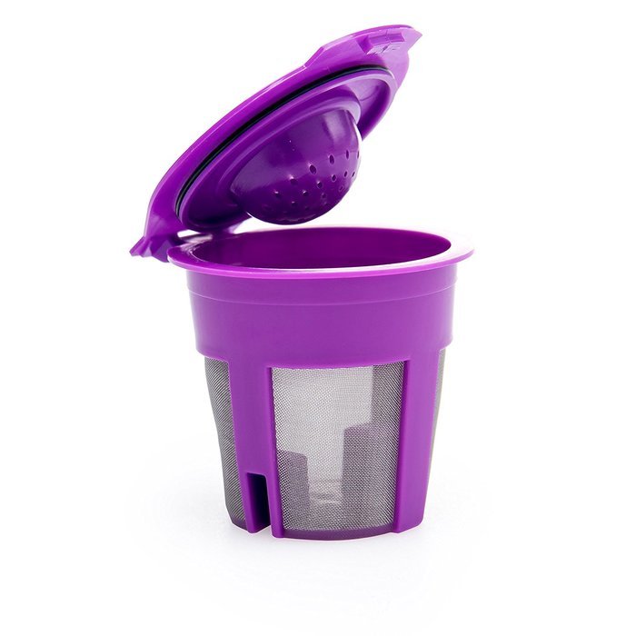 4 x Reusable K-cup, K cup Coffee Filter compatible Keurig 2.0 and Most 1.0 K200, K250, K300, K350, K400, K450,... N5