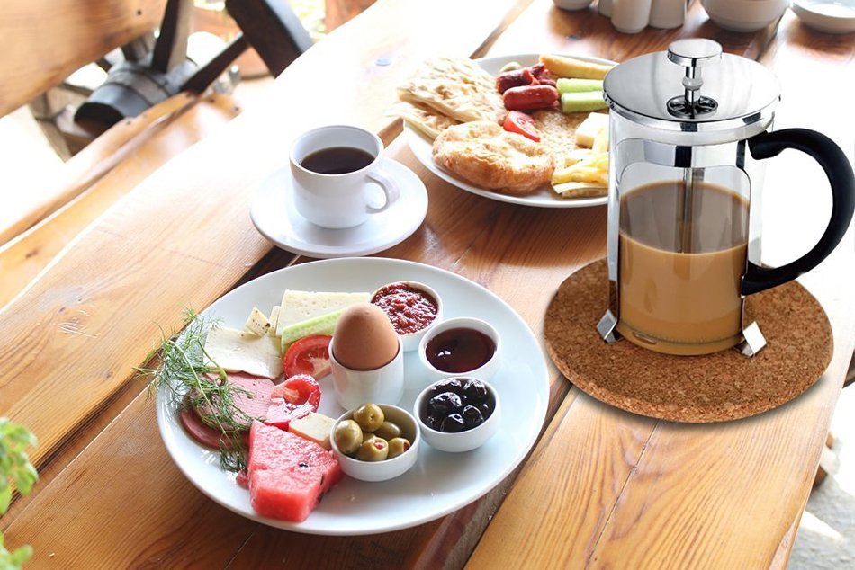 Shopen's French Press 34oz (1 Liter) Coffee & Tea Press.