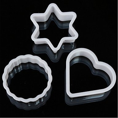 Y&XL&H 6Pcs Plastic Animal DIY Cookie Cutters Fondant Cake Biscuit Decorative Mould Set Baking Tool For Bakery...