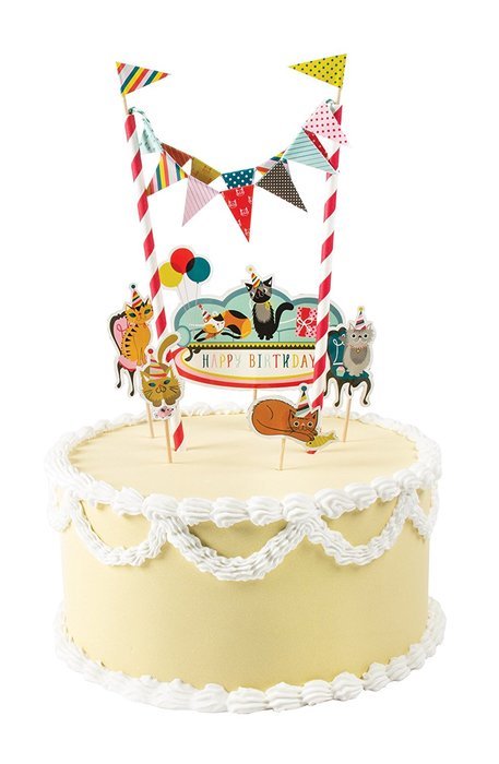 Party Partners Blast Off Mini Cake Decorating Kit, Multicolor