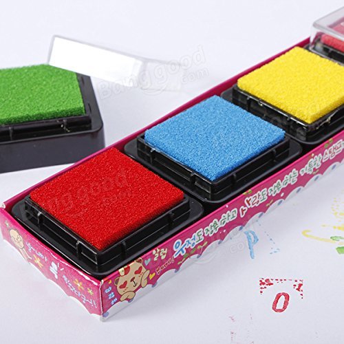 Pink Lizard DIY Craft Foam Ink Stamp Pad For Rubber Stamps Paper Wood ...