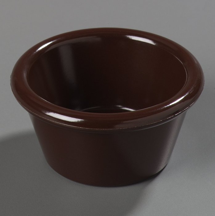 Honey Yellow Melamine Smooth Ramekin -- 72 per case N17