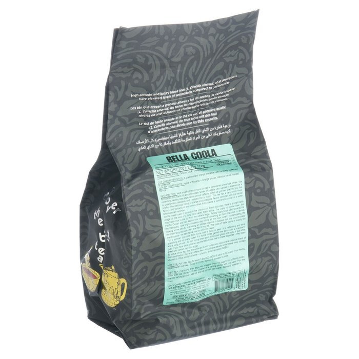 Metropolitan Tea 200 Count Pyramid Shaped Teabags, Bella Coola N2