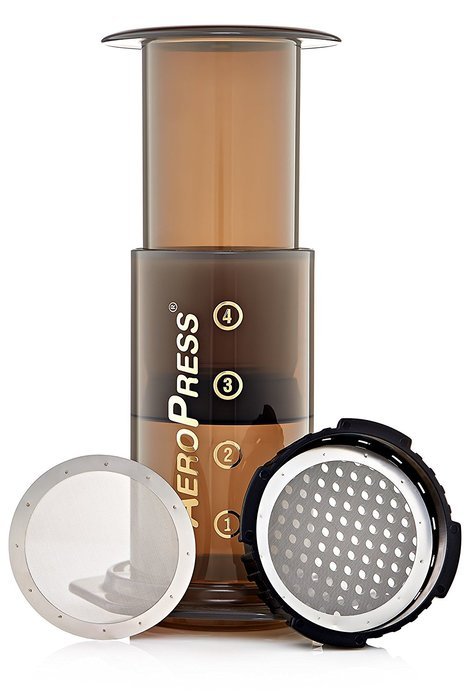2 JavaPresse Reusable Metal Coffee Filters for Aerobie AeroPress &ndash; Stainless Steel Mesh &ndash; Slim Disks N4