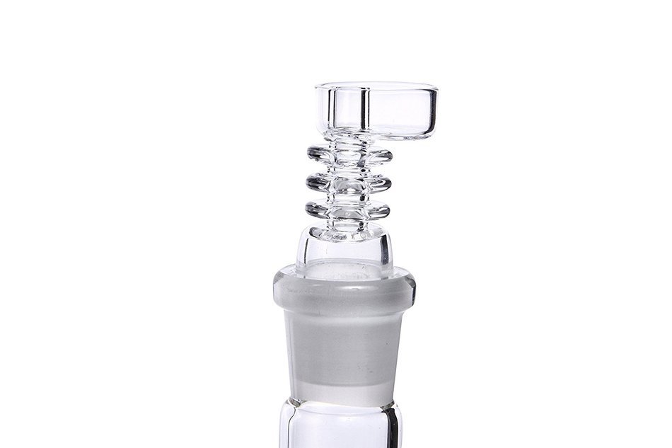 MERITOP Wry Neck Quartz Nail with 19mm Male Joint (19mm Male) N3
