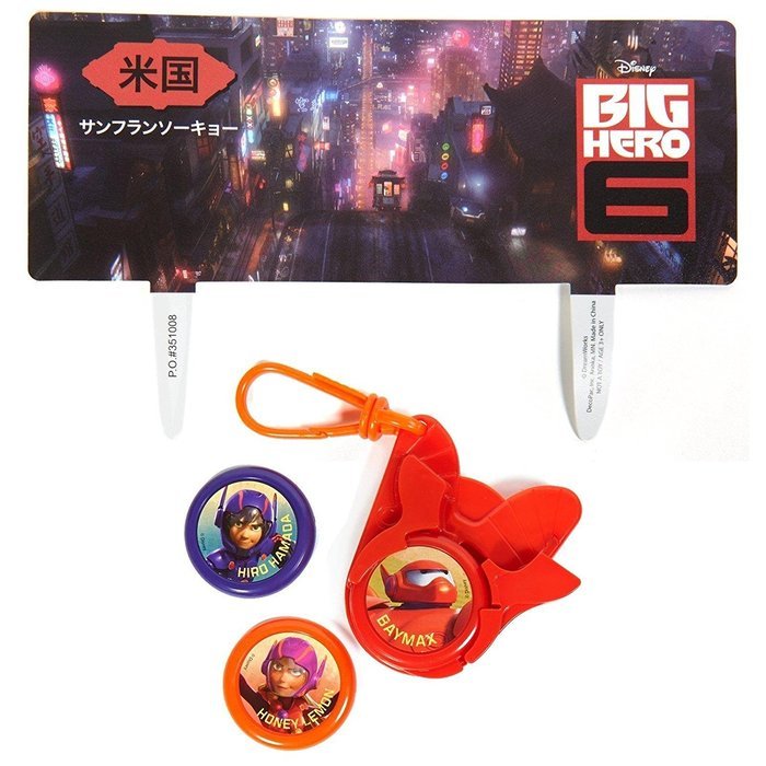 Big Hero 6 Heroes vs. Villains DecoSet Cake Topper