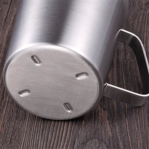 Lautechco Durable Stainless Steel Digital Measuring Cup Scale Measure Cup Kitchen Kitchenware Tools (500ml / 16... N12