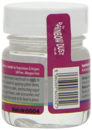 Rainbow Dust Edible Glue Assembling Repairing Sugarcraft Cake Decorations 25ml N6