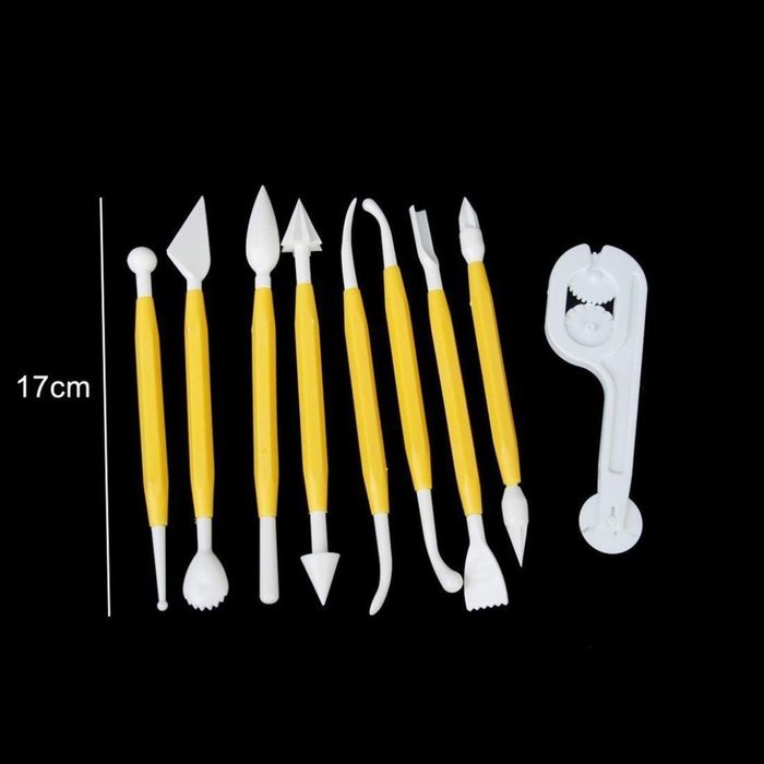 uxcell 14 Sets (46pcs) Cake Decration Tool Set Fondant cake Cutter Icing Plunger Mold Mould Sugarcraft Icing Decorating... N16