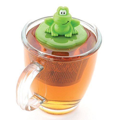 Ribbit Frog Floating Stainless Steel Loose Leaf Tea Cup Infuser