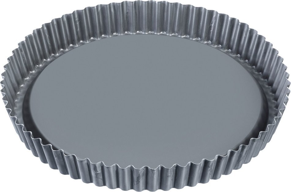Westmark 33942260 Fruit Tart Tin Nonstick Coated Perfect for Cakes, Pies, Tarts, Flans, 11", Gray