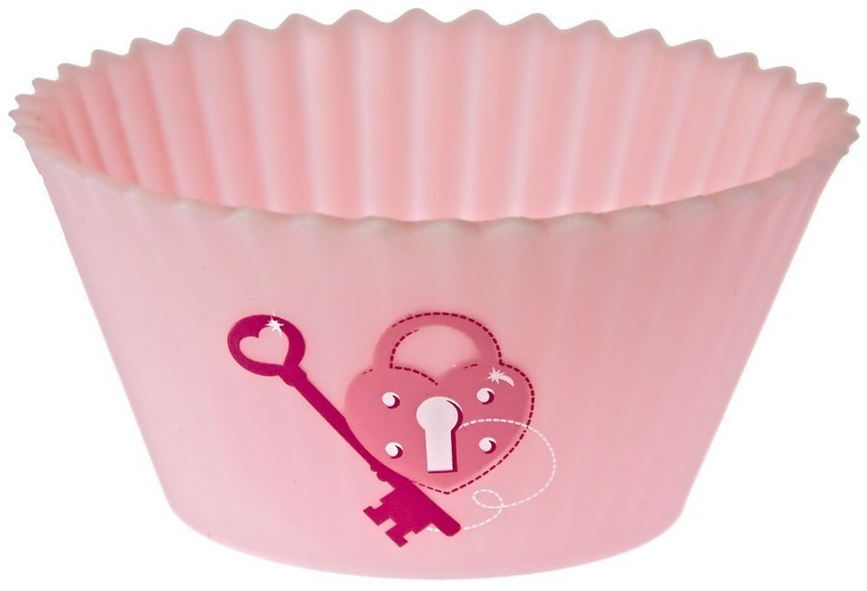 Tovolo Spatulart Cupcake Molds - Hearts N3
