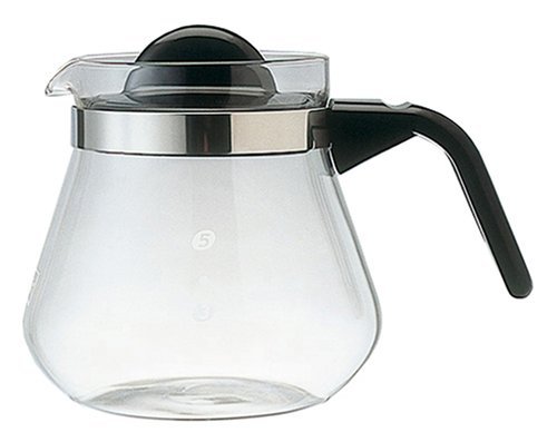 800 6 cups of Melitta coffee pot glass Lina (japan import)