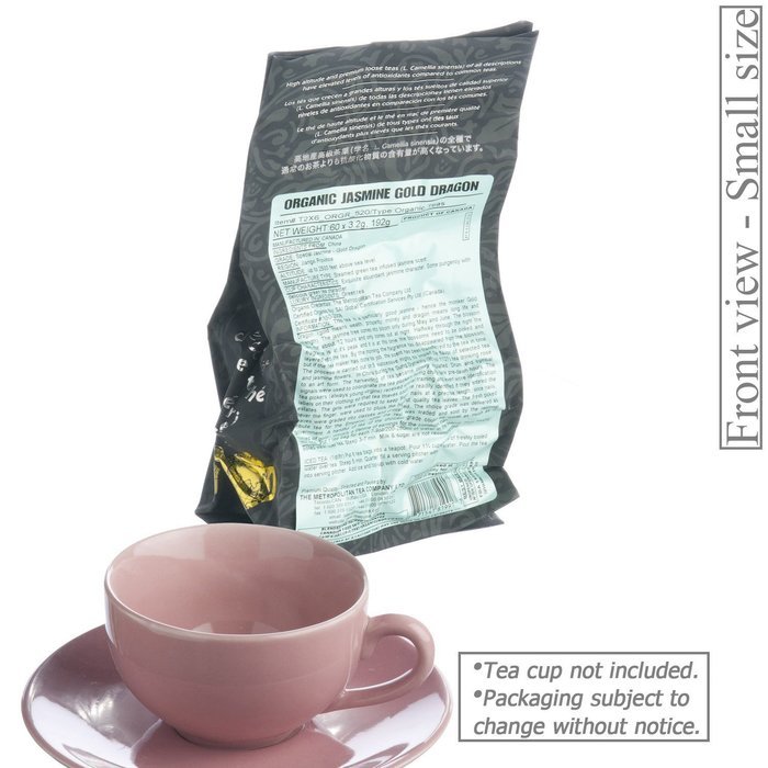 Metropolitan Tea 60 Count Classic Teabags, Jasmine Gold Dragon N2