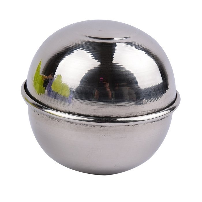 Bath Bomb Ball Molds Bath Fizzies Stainless Steel Molds 2pieces Per 1set D2.56inch/6.5cm N2