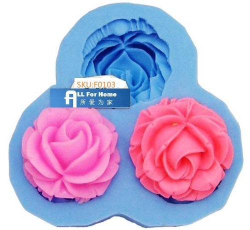 Greemeidi 6 Cavities Big Flower Silicone Cake Baking Mold Cake Pan Muffin Cups Soap Moulds Biscuit Chocolate Ice...