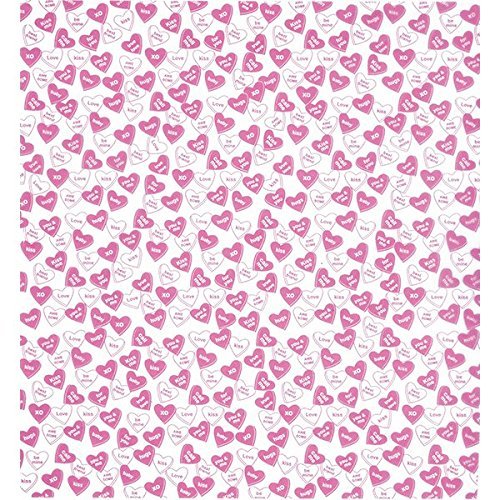 Sweet Talk Pink Cocoa Butter Chocolate Transfer Sheet by GSA
