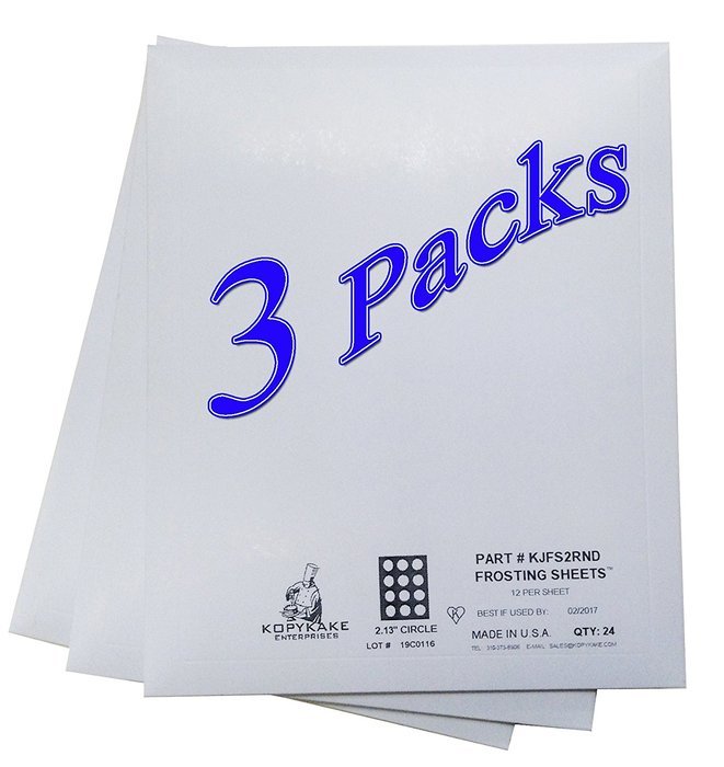 Kopykake Frosting Sheets (1/4 SHEET) N2