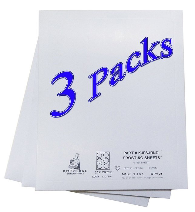 Kopykake Frosting Sheets (1/4 SHEET) N3