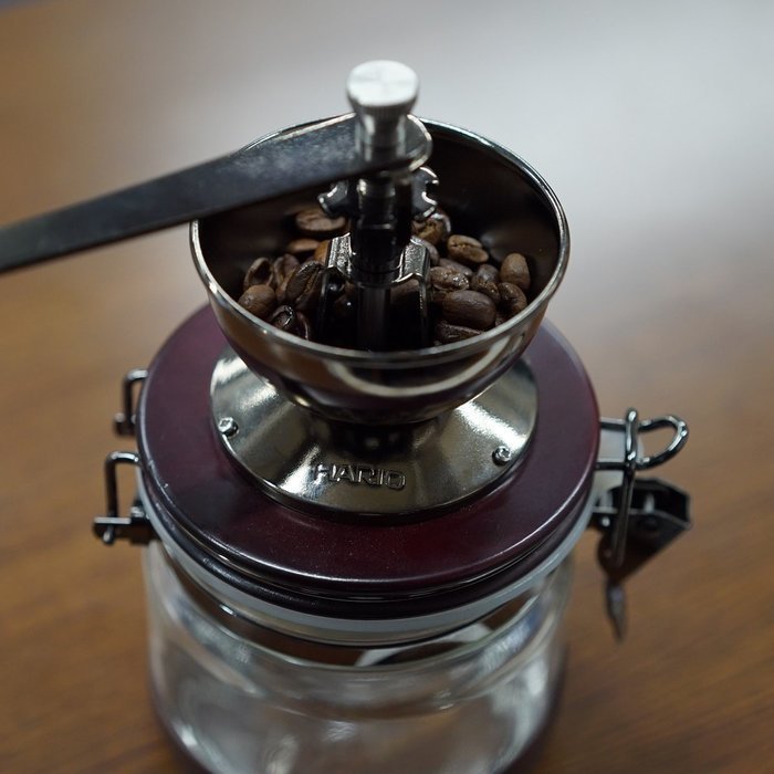 Hario CMHN-4 Ceramic Coffee Mill Canister N2