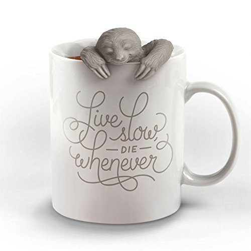 Slow Brew Sloth Tea Infuser Fred Heat-resistant, BPA- phthalate-free silicone N2