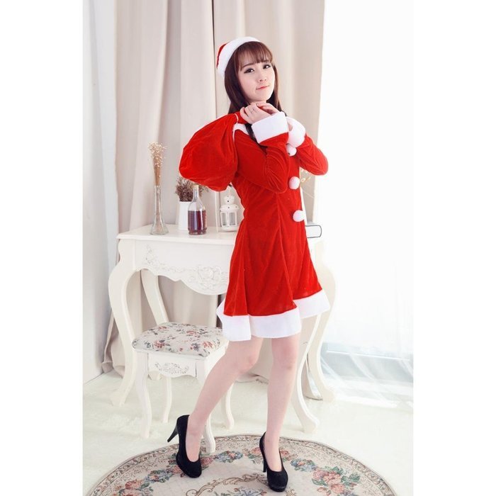 Christmas Costume Fancy Dress ,BeautyVan Women Sexy Santa Christmas Costume Fancy Dress Xmas Office Party Outfit N81